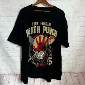 Five Finger Death Punch Got Your Six 2018 tour shirt tee t-shirt Size XXXL